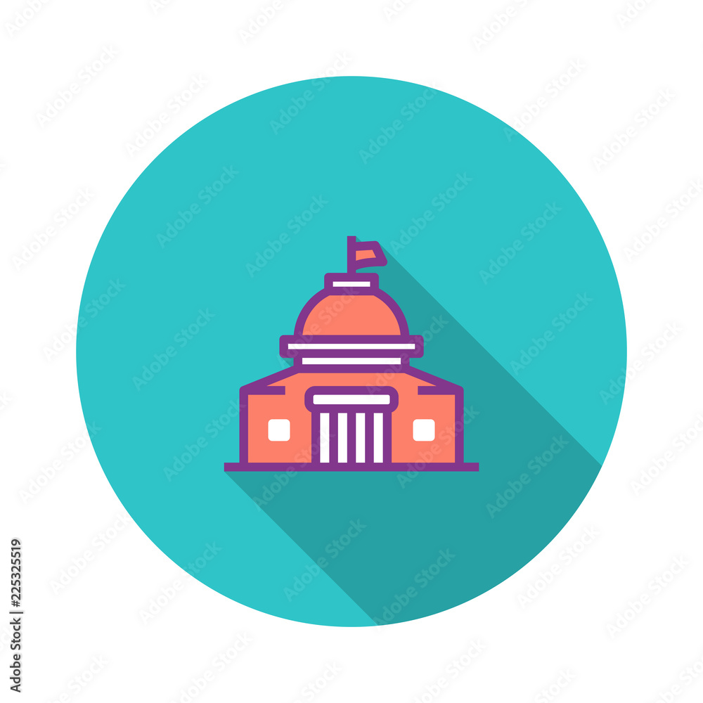 Government Flat Icon