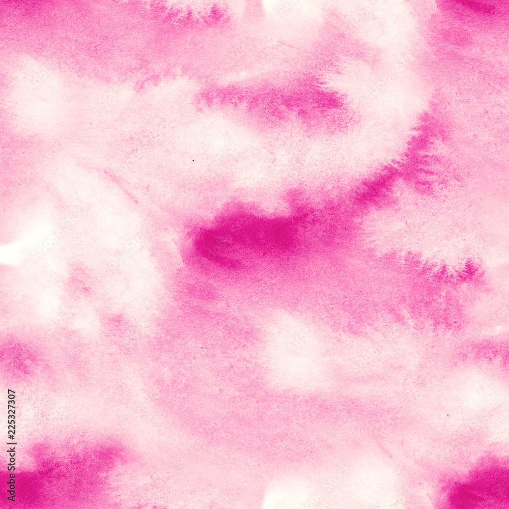 seamless Abstract colorful watercolor for background. Hand painted ink seamless pattern with abstract sky and clouds. Watercolor texture.