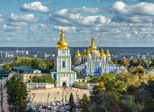 St. Michael's Golden-Domed Monastery, Kiev, Ukraine photo