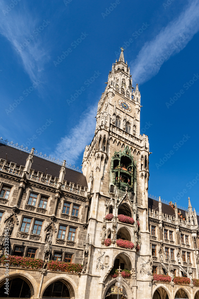 Obraz premium Neue Rathaus - New Town Hall - Munich Germany