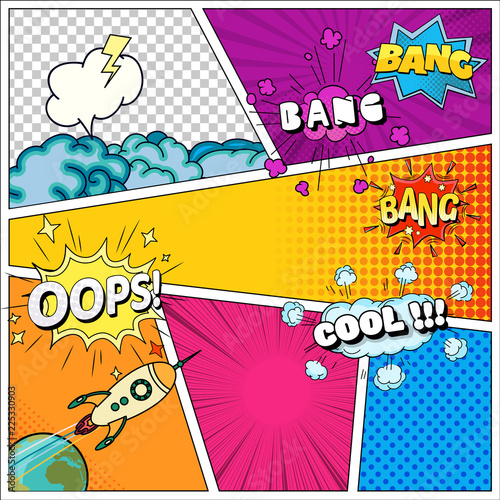 Set of speech bubbles