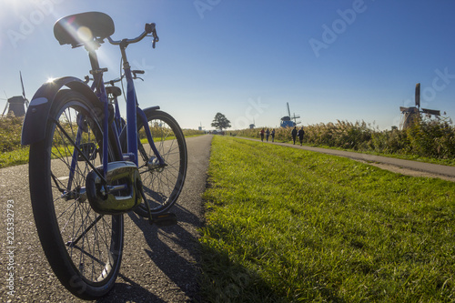 Bicycle tour in Kinderdijk 