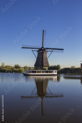 Kinderdijk windmill in Netherlands