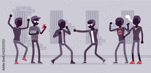 Street fight boys