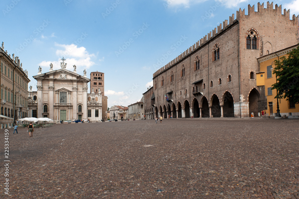 Mantova is a city located in Lombardy. It is known for the Renaissance architecture of the buildings erected by the Gonzagas, such as the Palazzo Ducale