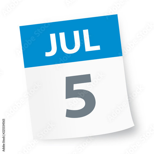 July 5 - Calendar Icon