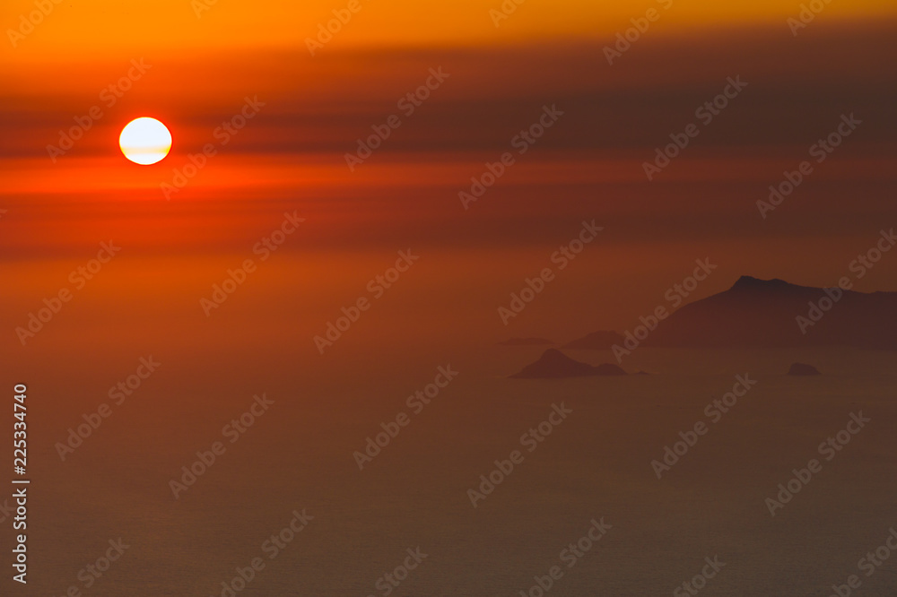 Fototapeta premium visual track of the gavea stone in rio de janeiro