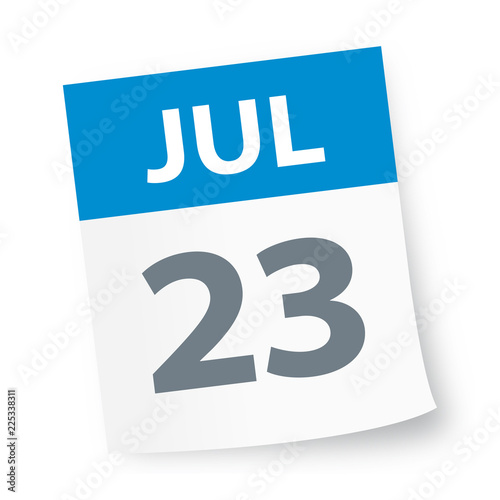 July 23 - Calendar Icon