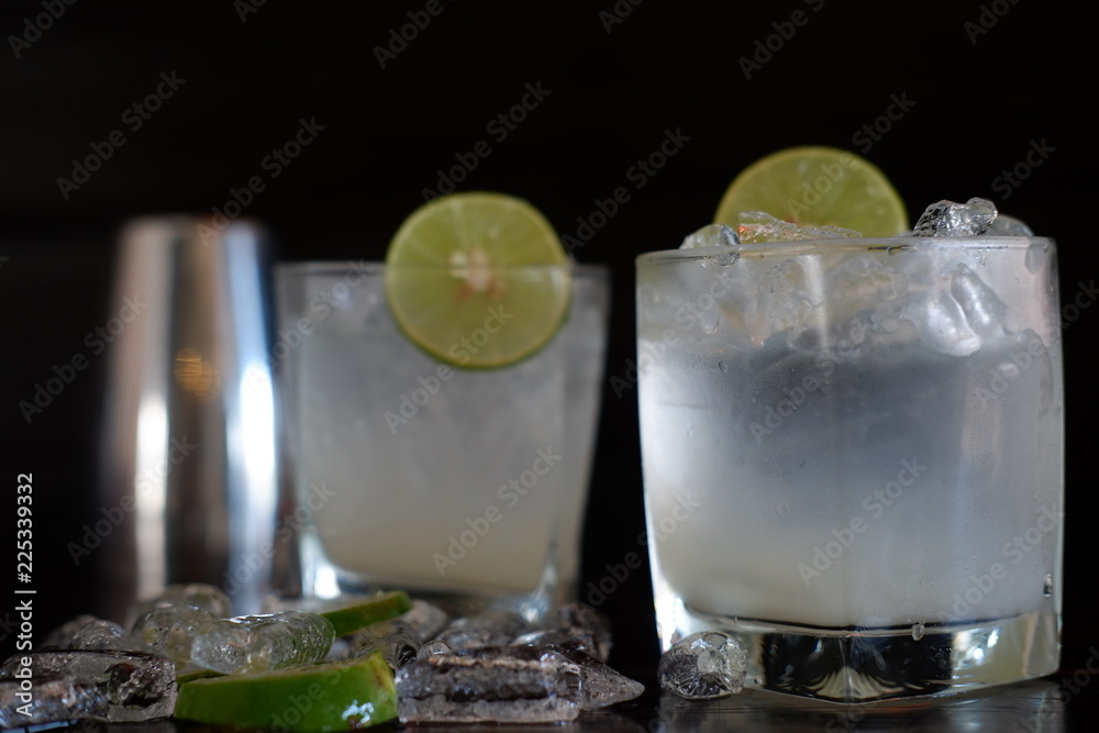 fresh lime juice on table fresh lime juice on table