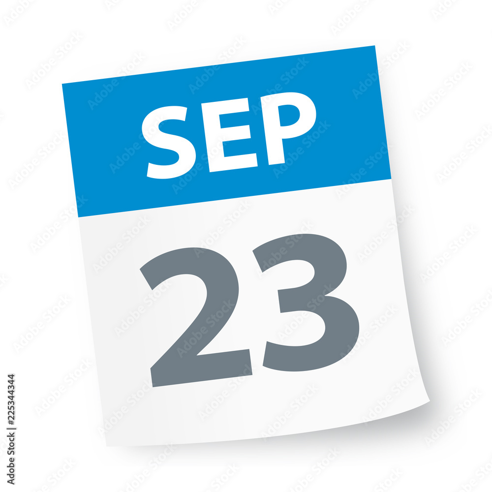 September 23 - Calendar Icon September 23 - Calendar Icon