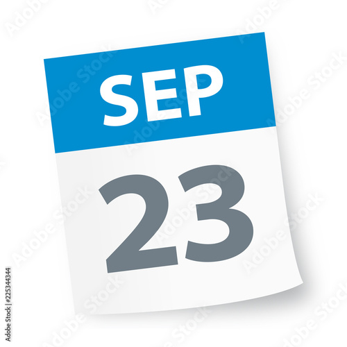 September 23 - Calendar Icon