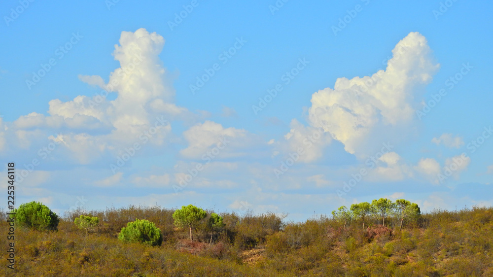 Clouds in the countryside: Algarve, Portugal