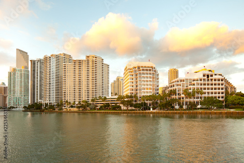 Brickell Key, Miami, Florida, USA