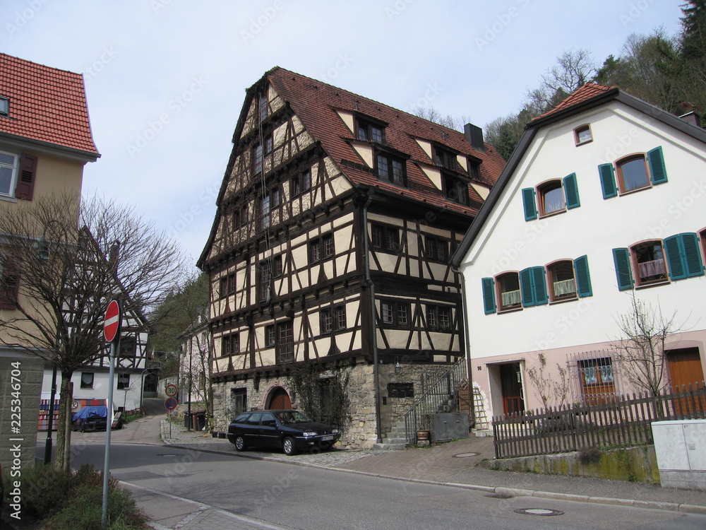 Alemannisches Fachwerkhaus in Horb am Neckar
