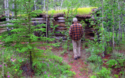 Abandoned Trappers Cabin photo