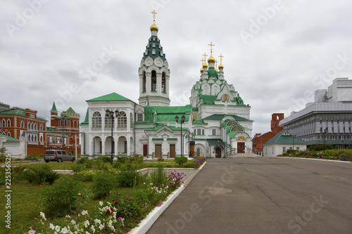 Trinity Church in Yoshkar-Ola. Russia, the Republic of Mari El
