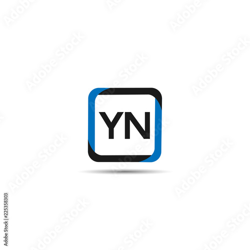 Free Download Initial Letter YN Logo Template Design - GFXLoad
