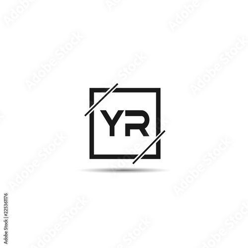 Free Download Initial Letter YR Logo Template Design - GFXLoad