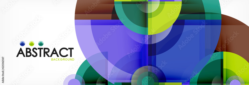 Circle abstract background Circle abstract background
