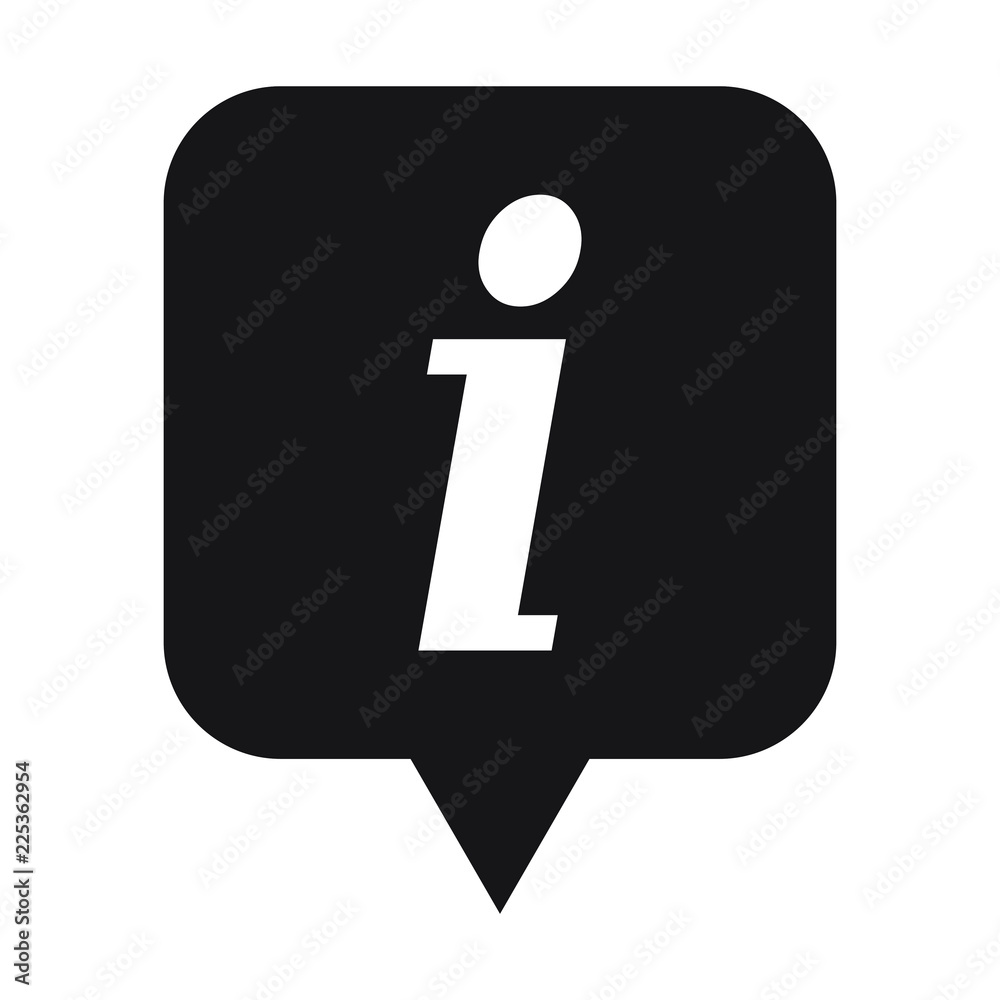Info icon, Information sign icon. Info speech bubble symbol. i letter vector. Info icon, Information sign icon. Info speech bubble symbol. i letter vector.