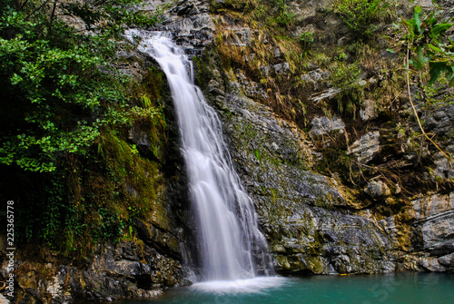 waterfall in forest