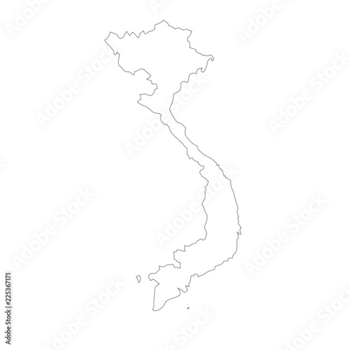 Map of Vietnam