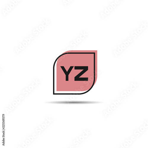 Free Download Initial Letter YZ Logo Template Design - GFXLoad