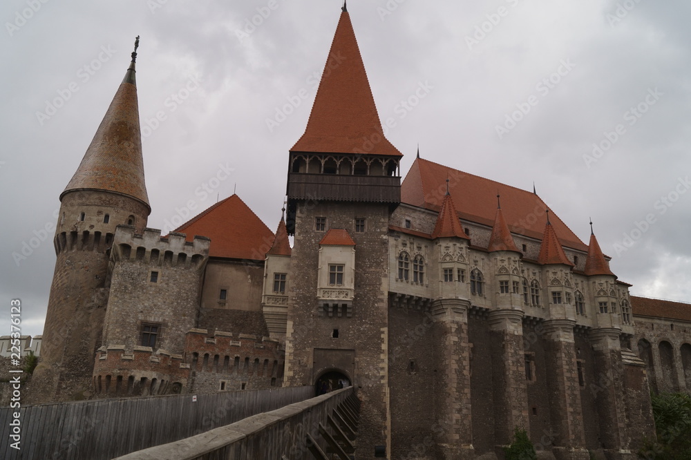 Corvin Castle or Hunyadi Castle (Castelul Corvinilor sau Castelul Huniazilor), Hunedoara, Romania
