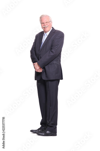 Full body caucasian man