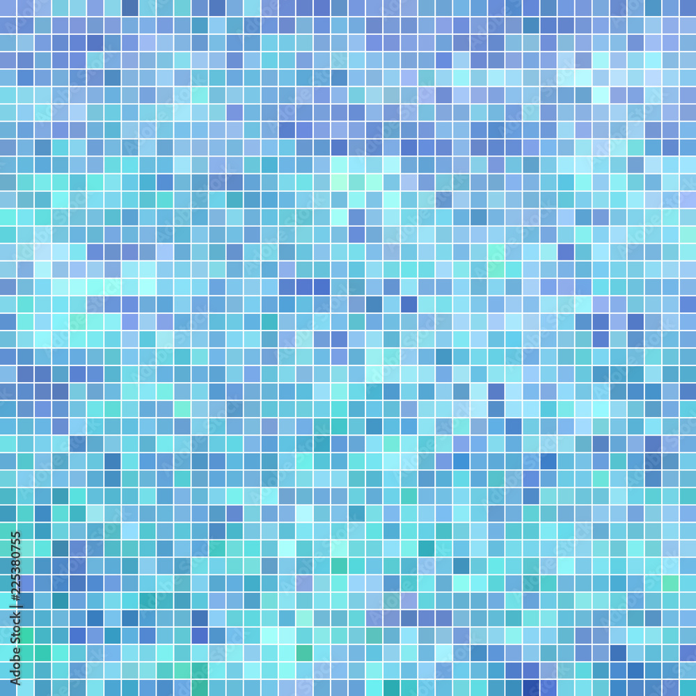 abstract vector square pixel mosaic background