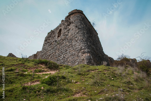 Medieval castle in San Leonarsdo de Yaque, Castilla y Leon, Spain photo