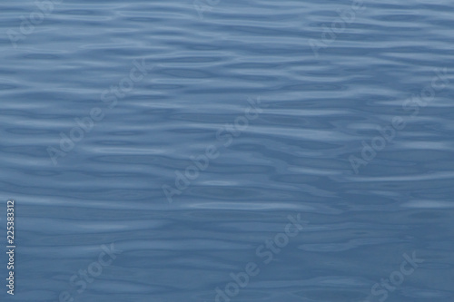blue abstract natural background: water surface with small waves