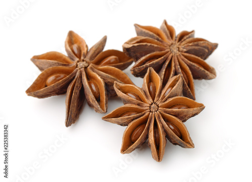 Dry star anise fruits