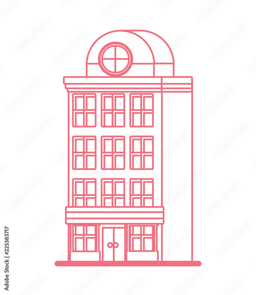 Fototapeta premium building architecture skyscraper structure design