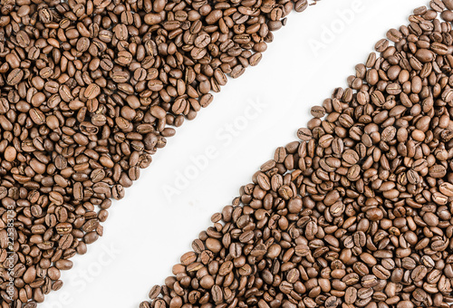 coffee beans as background
