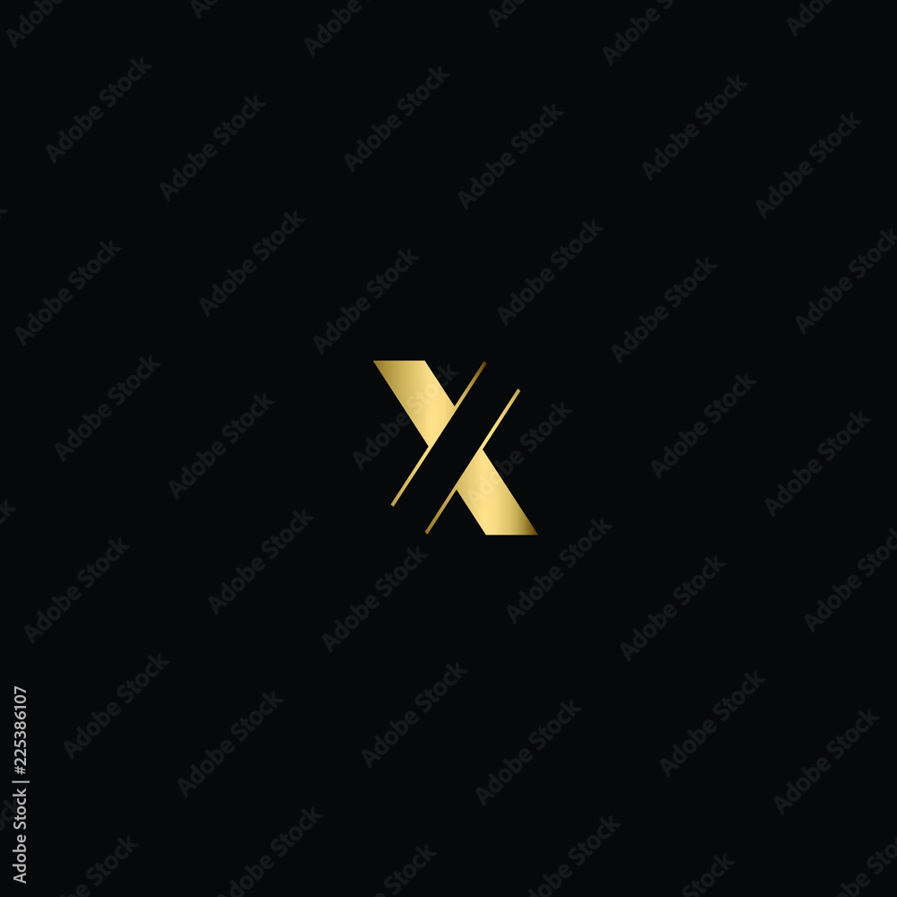 Abstract Minimal Letter X Logo Design Abstract Minimal Letter X Logo Design