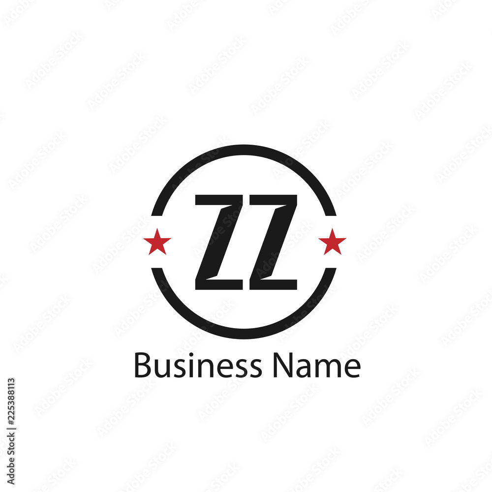 Initial Letter ZZ Logo Template Design Initial Letter ZZ Logo Template Design