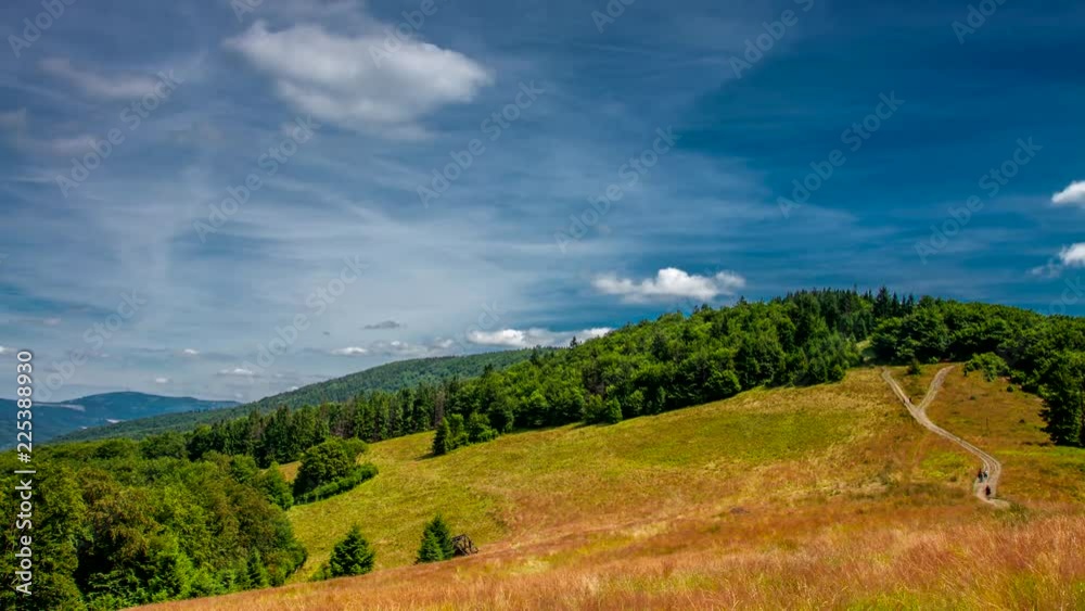 Carpathian time lapse, photos taken in Beskid mountains, Polish.