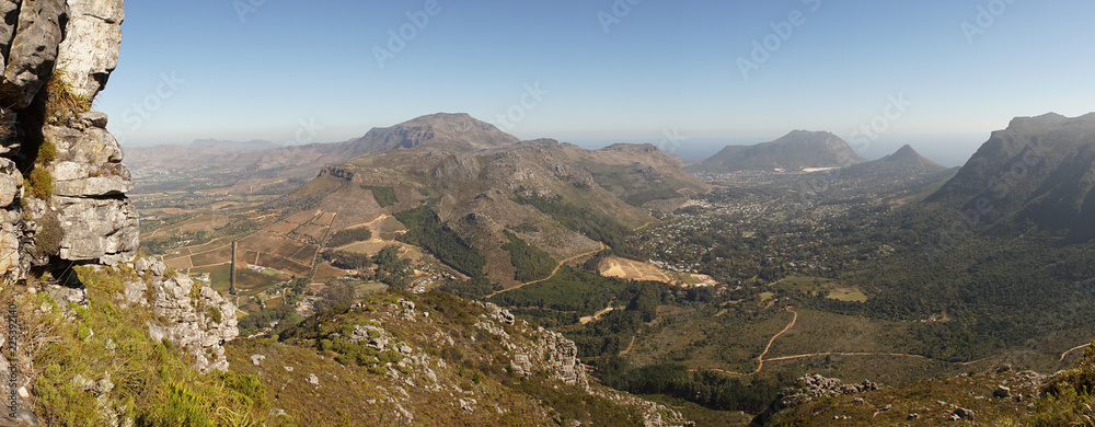Constantia Nek Hiking Trek in the Table Mountains near Cape Town, South Africa.