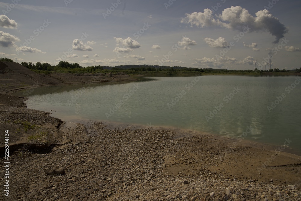 excavation, gravel and sand yard, mining excavation, gravel and sand yard, mining