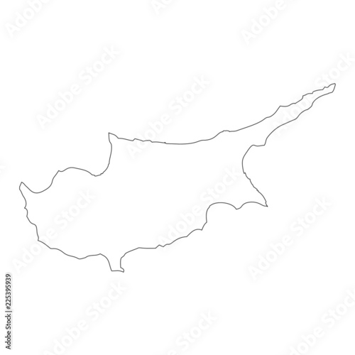 Map of Cyprus