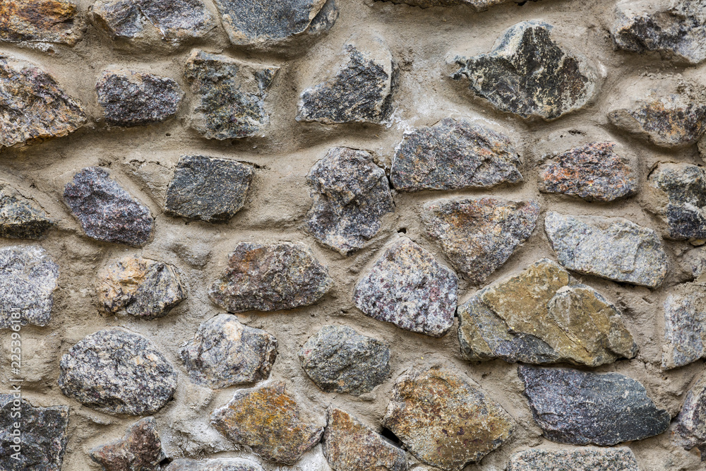 Fototapeta premium stone wall, background, diversity, crafts, texture, closedup.