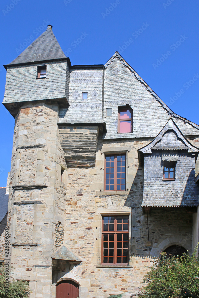 Houses in Vitre, France