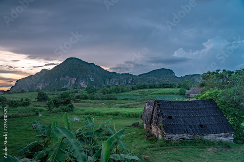 Sunrise at the Viniales, Cuba photo