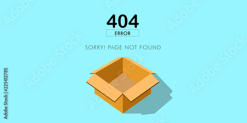 404 error website not found graphic design. Vector illustration
