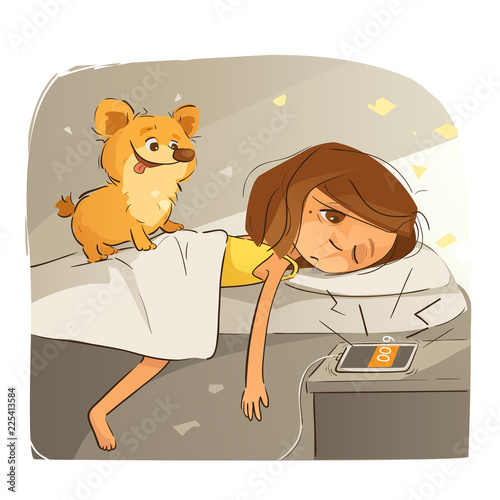 Waking up at 6 am