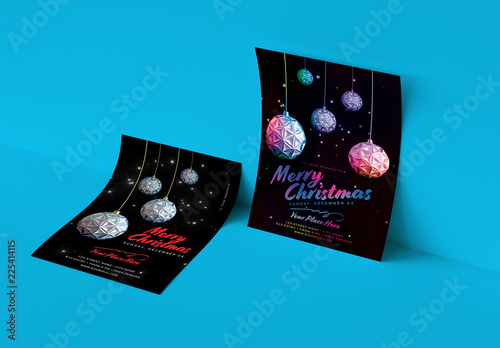 Christmas Event Flyer Layout