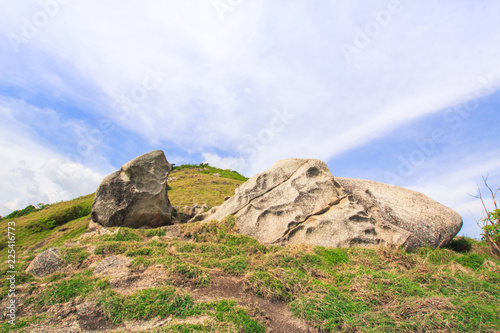 View of the Andaman Sea at the Cape, Krating Mountain, Rawai, Phuket, Thailand © Stock.Foto.Touch