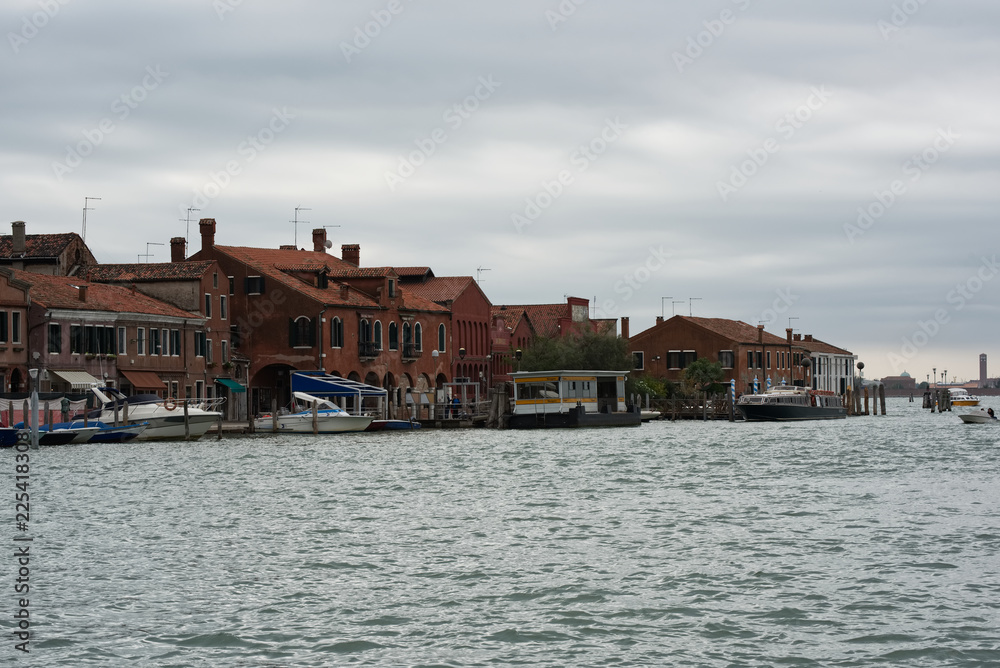 Walking around Murano Island in Venice, Italy.