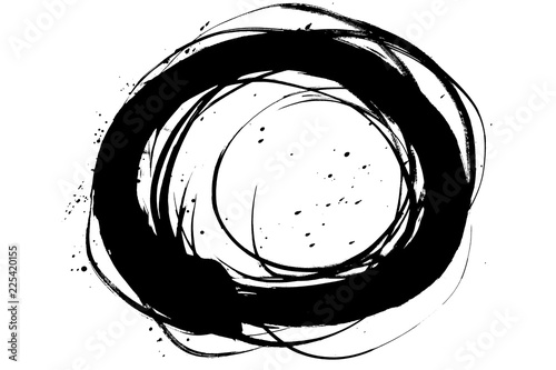 筆文字　丸　〇